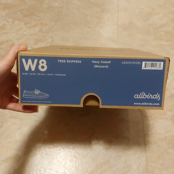 Allbirds tree skippers sneakers bnwt size 8W - Picture 2 of 3